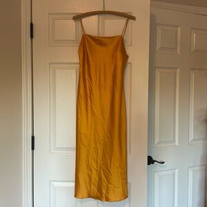 TOPSHOP midi slip dress